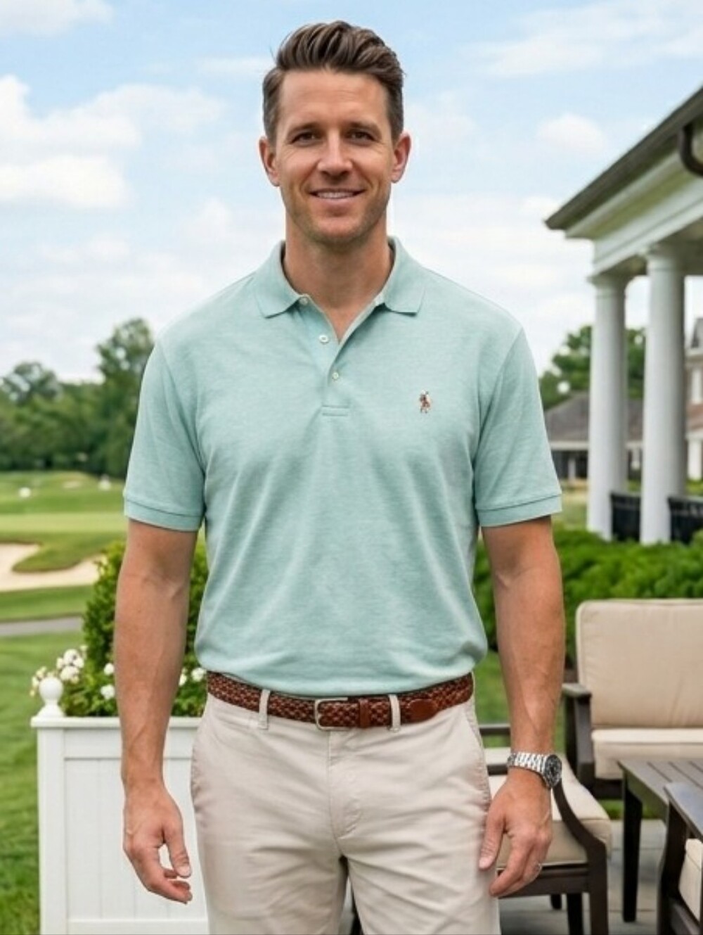 NWOT Polo Ralph Lauren XXL Old Money Country Club Modern Preppy Cotton Polo